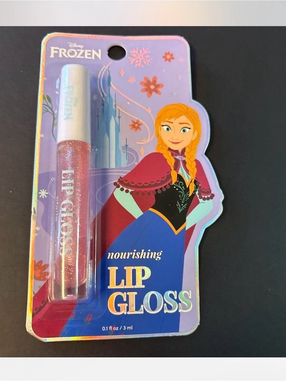 Disney Anna Glitter Pink Lip Gloss